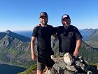 Torsken, na vrcholku Saufjellet (623 m)