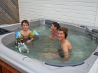 Relaxační bazének-vířivka
