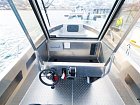 Loď Alumarin 6,3 m se zastřešeným ovládacím pultem (hard-top), echolotem-GPS a motorem 150 HP