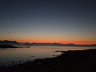 vecerni Andfjord od domku Elgsnes, 10 zari ve 21.30
