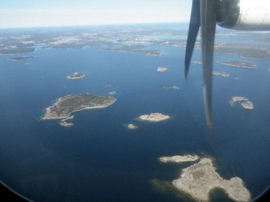 Aland - pristani letadla Aland - pristani letadla
