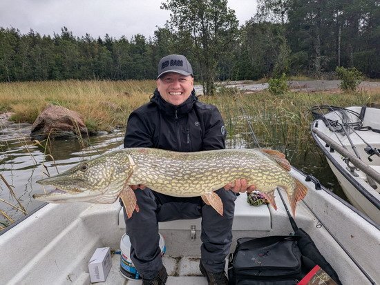 15.9.2025, štika 112 cm 15.9.2025, štika 112 cm