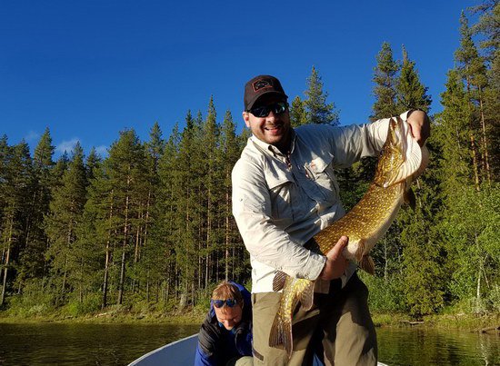 stika 109 cm ulovena nad pereji 18.cervna