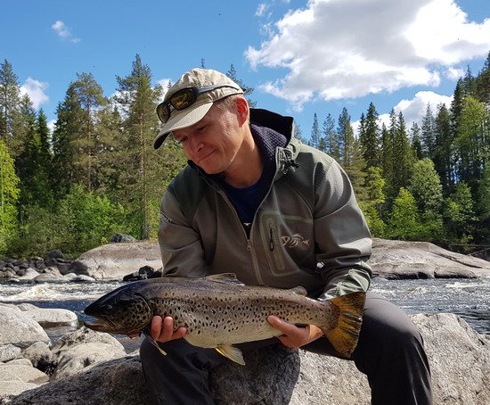 Honza s potočákem 60 cm a 2,3 kg