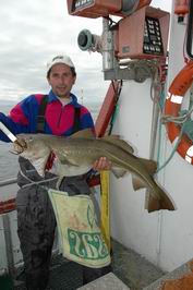 Soroya - zavody 2005, Radek a treska 11 kg. Soroya - zavody 2005, Radek a treska 11 kg.