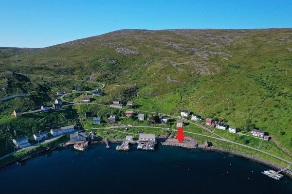 osada Akkarfjord, poloha Soroya Rorbu osada Akkarfjord, poloha Soroya Rorbu