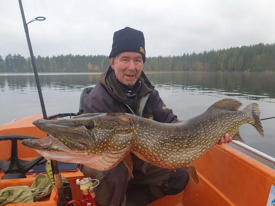 štika 114 cm ze Sundholmen štika 114 cm ze Sundholmen