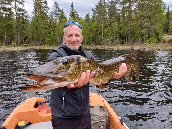 Štika 102 cm ze Sundholmen