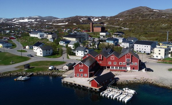 Domek s apartmá Botsfjord