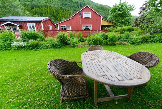 domek Litlehaug na ostrove Hugla domek Litlehaug na ostrove Hugla