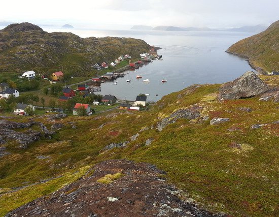 osada Karhamn na ostrove Seiland osada Karhamn na ostrove Seiland