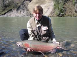 steelhead - kveten 2005, Rudd, BC steelhead - kveten 2005, Rudd, BC