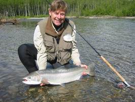 steelhead - kveten 2005, Rudd, BC steelhead - kveten 2005, Rudd, BC