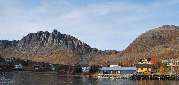 Sor Tverrfjord v rijnu