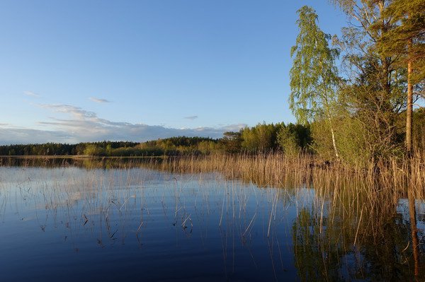 Farnabofjarden - jezero pod pereji Tyttbo Farnabofjarden - jezero pod pereji Tyttbo