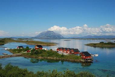 Hestoysund - pohled od jihozapadu Hestoysund - pohled od jihozapadu