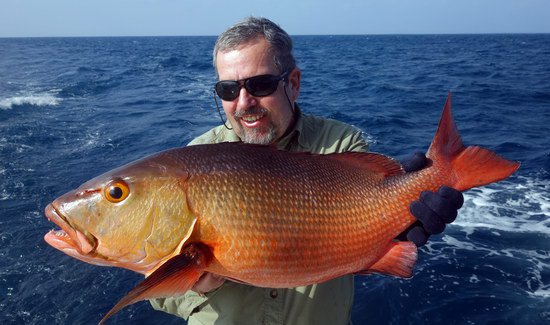 chnapal - red snapper 72 cm, 4,8 kg