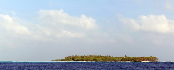 ostrov v atolu
