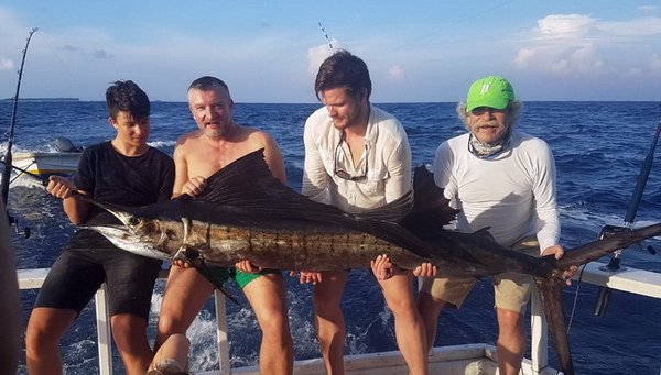 plachetnik delky 265 cm uloveny na trolling plachetnik delky 265 cm uloveny na trolling