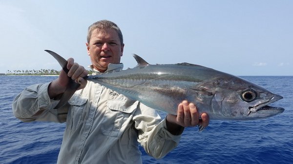 tunak jednobarvy-dogtooth 75 cm uloveny na jig tunak jednobarvy-dogtooth 75 cm uloveny na jig