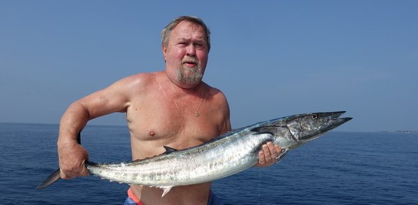 wahoo - makrela Solandrova 115 cm, ulovena na trolling