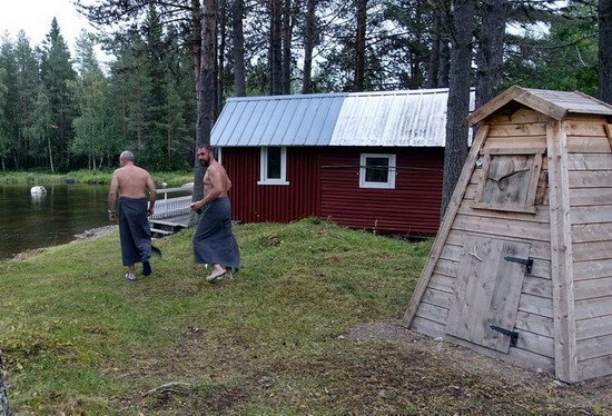 sauna na brehu ricky Gargan