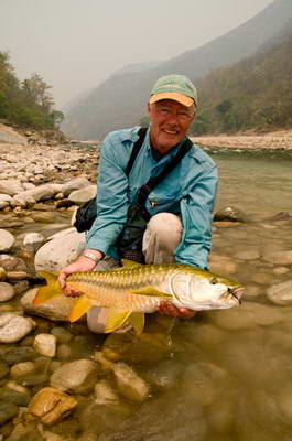 mahseer - Tor putitora uloveny na musku