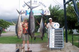 Mecoun 70 kg a tunaci zlutoploutvi 32 a 62 kg