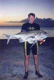 Dominique a kingfish 32 kg