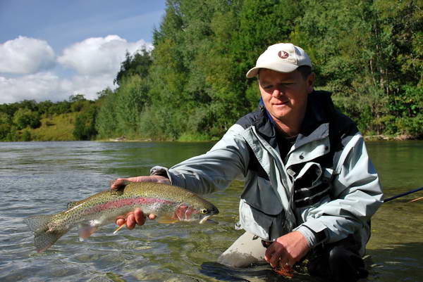 pstruh duhovy - rainbow trout  54 cm