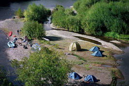 Fishing camp, Kamchatka Fishing camp, Kamchatka