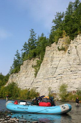 Fishing trip - rafting, Kamchatka