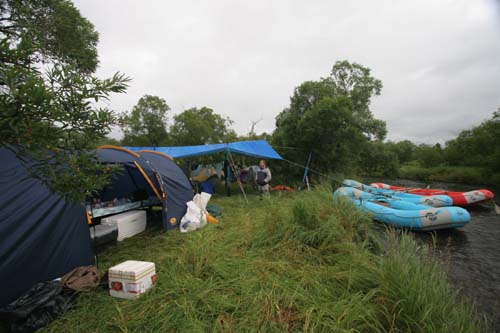 Fishing camp, Kamchatka