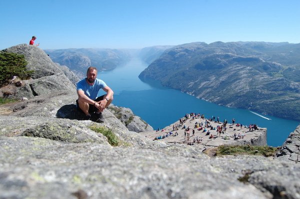 Kazatelna, skalni vyhlidka Preikestolen Kazatelna, skalni vyhlidka Preikestolen