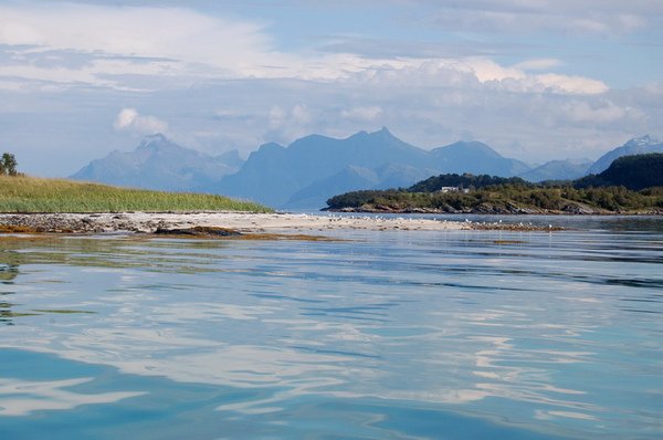 Vestfjord v kraji Steigen