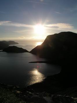 Pulnocni slunce - Finnmark Pulnocni slunce - Finnmark