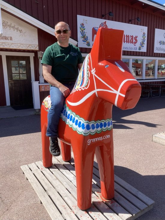 I na koni jsme se svezli (tradiční Dalský koník v netypické velikosti)