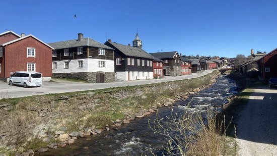 Město Roros - památka Unesco