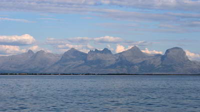 Nordland - masiv Sedm sester od jihozapadu