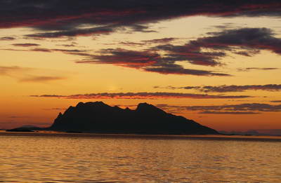 Nordland - zapad slunce Nordland - zapad slunce