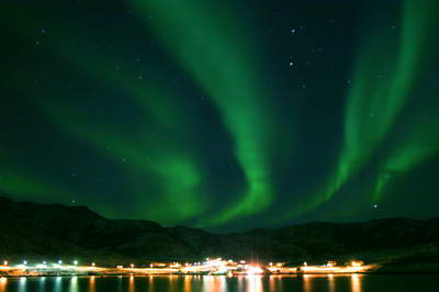 polarni zare - Finnmark v breznu polarni zare - Finnmark v breznu