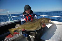 treska 130 cm, Loppa, cerven treska 130 cm, Loppa, cerven