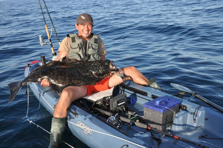 halibut 121 cm a 17 kg