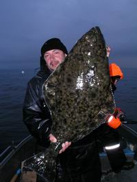 Halibut 95 cm, cervenec - Soroya