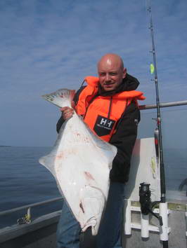 Halibut 7 kg, kveten, kraj Troms