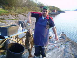 Leines - halibut, kveten 2008 Leines - halibut, kveten 2008