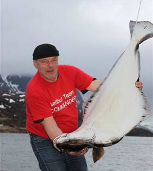 halibut 30,2 kg Finnmark, 25. kveten