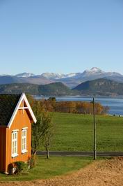 Rottingsnes - vyhled na Alvundfjord Rottingsnes - vyhled na Alvundfjord