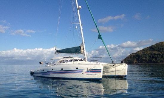 obytny catamaran Calypso pro 6-8 osob obytny catamaran Calypso pro 6-8 osob