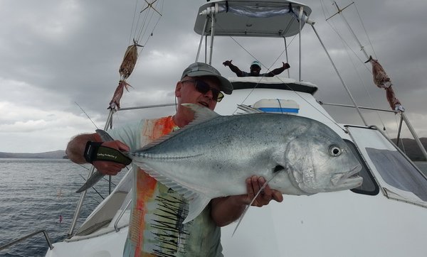 kranas obrovský - GT 87 cm ulovený na jerk